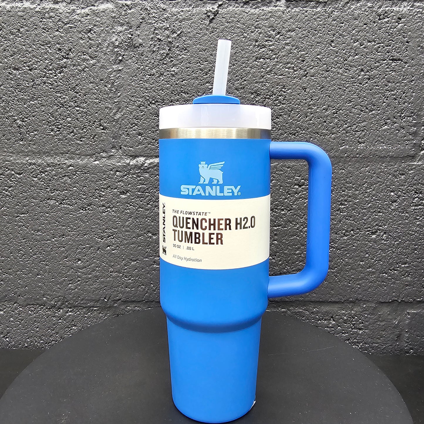 30oz Custom Engraved Stanley Blue
