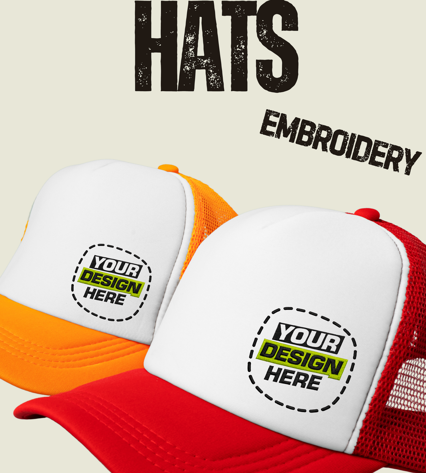 Embroidered Hats