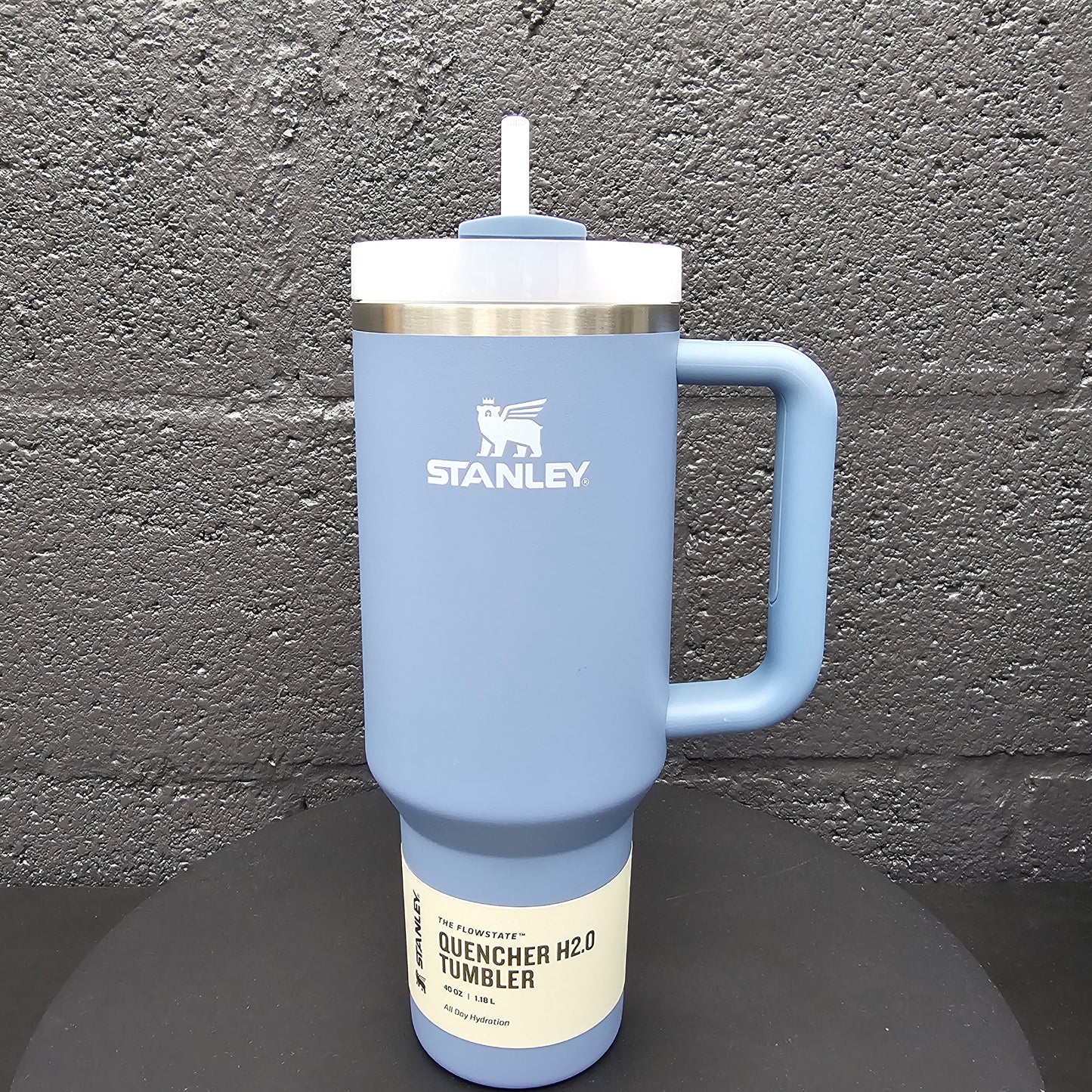 40oz Custom Engraved Stanley Powder Blue