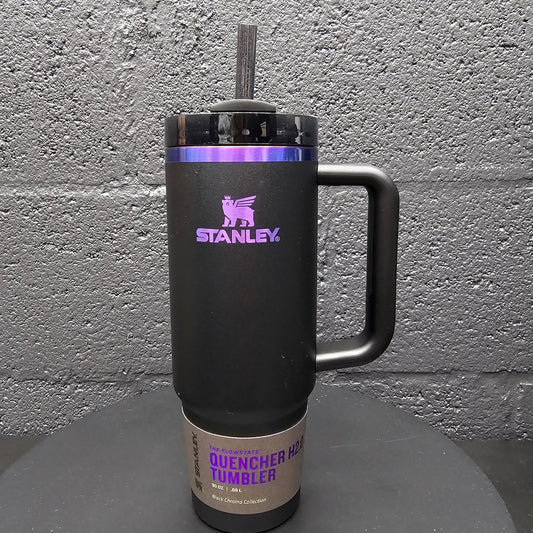 30oz Custom Engraved Stanley Black