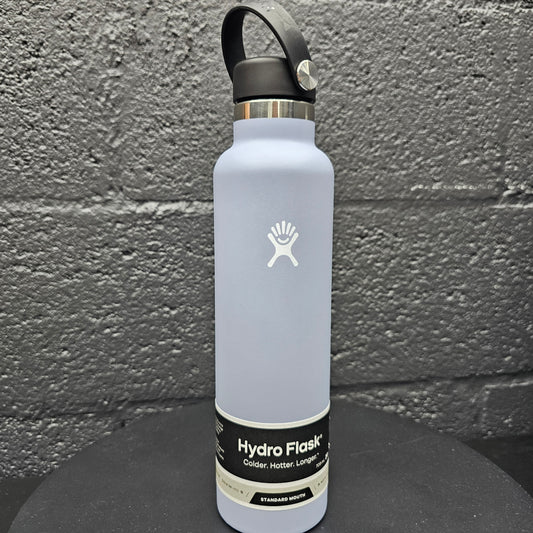 Custom Engraved Hydro Flask® 24oz Water Bottle of Light Blue
