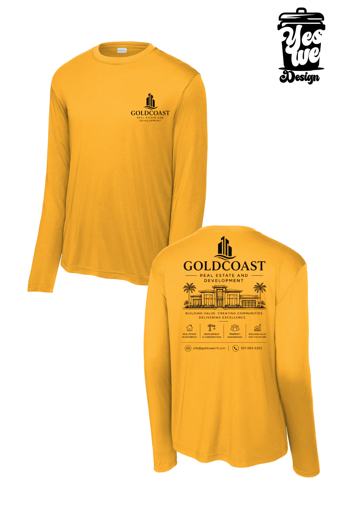 GOLD COAST REAL ESTATE & DEVELOPMENT LONG SLEEVE DRYFIT