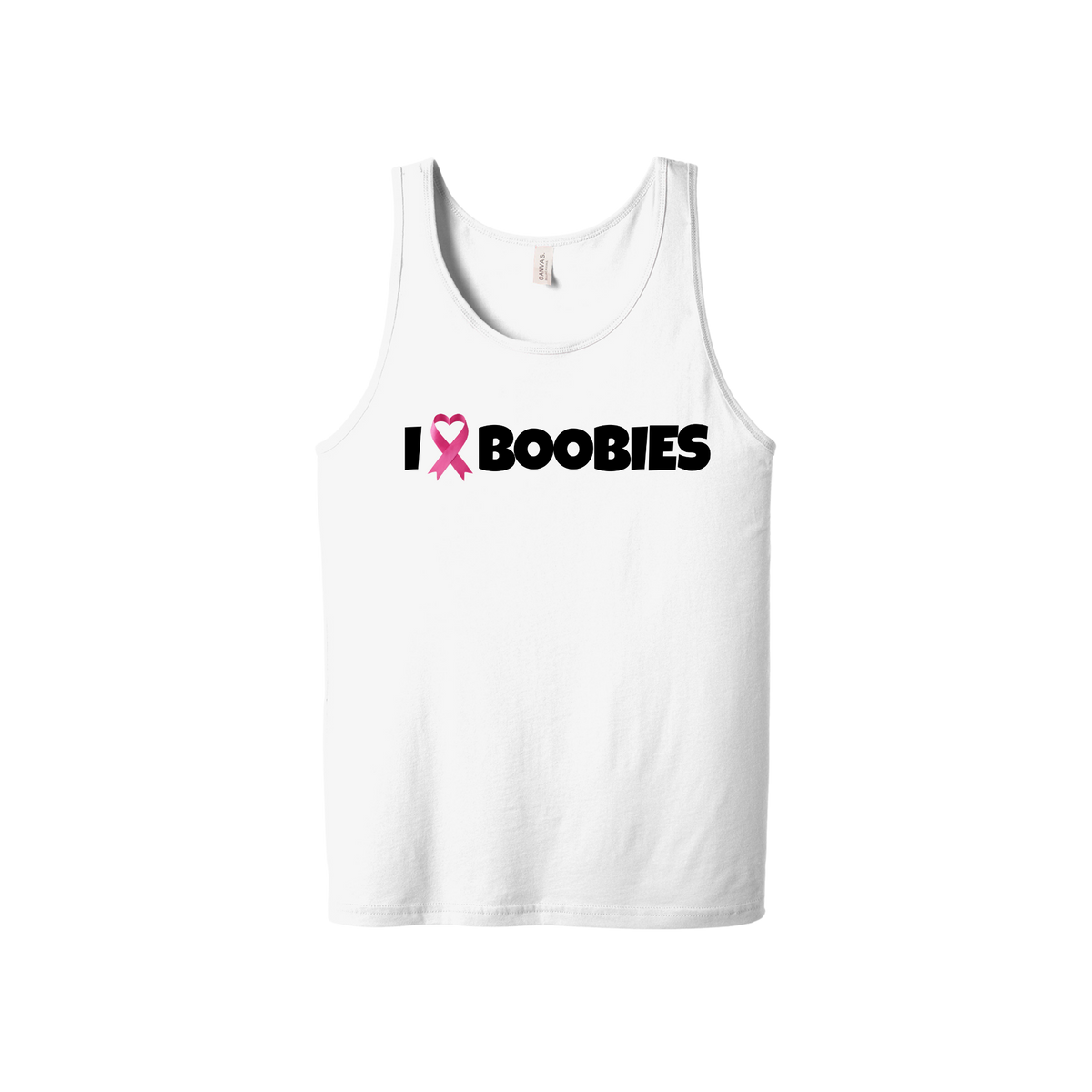 I Heart Boobies tank - White