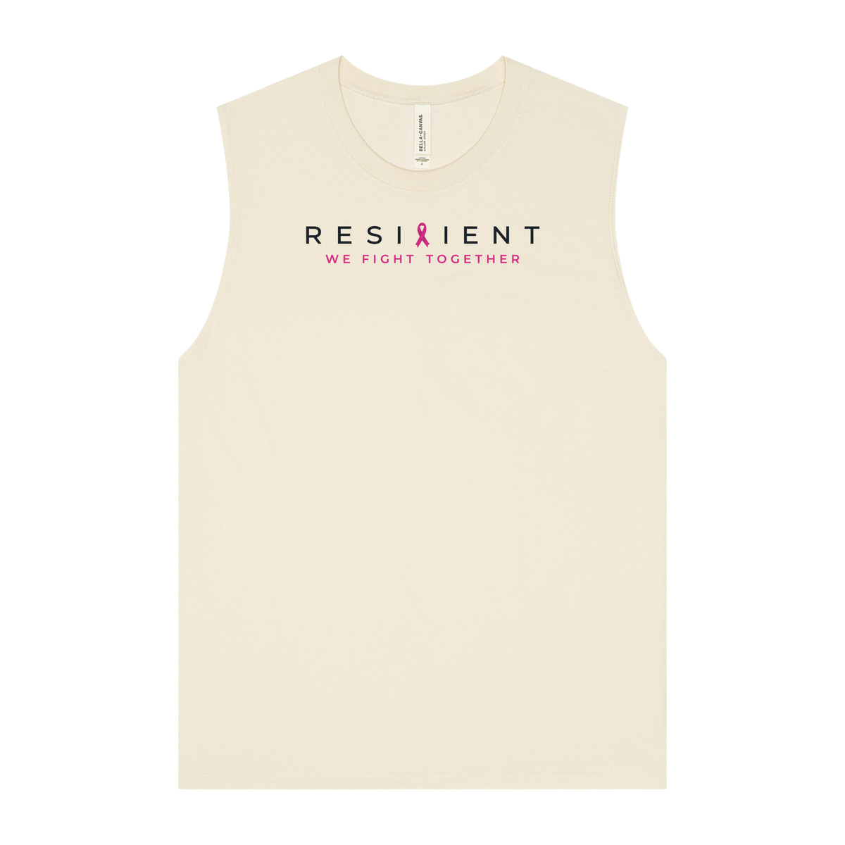 We Fight Together muscle tank - Natural