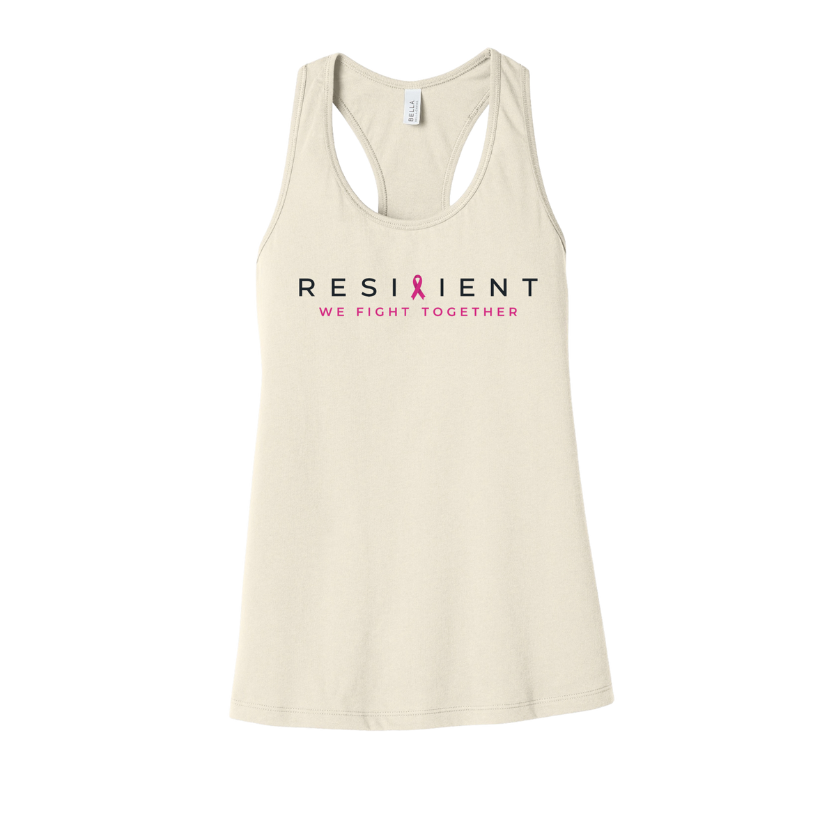 We Fight Together racerback tank - Natural