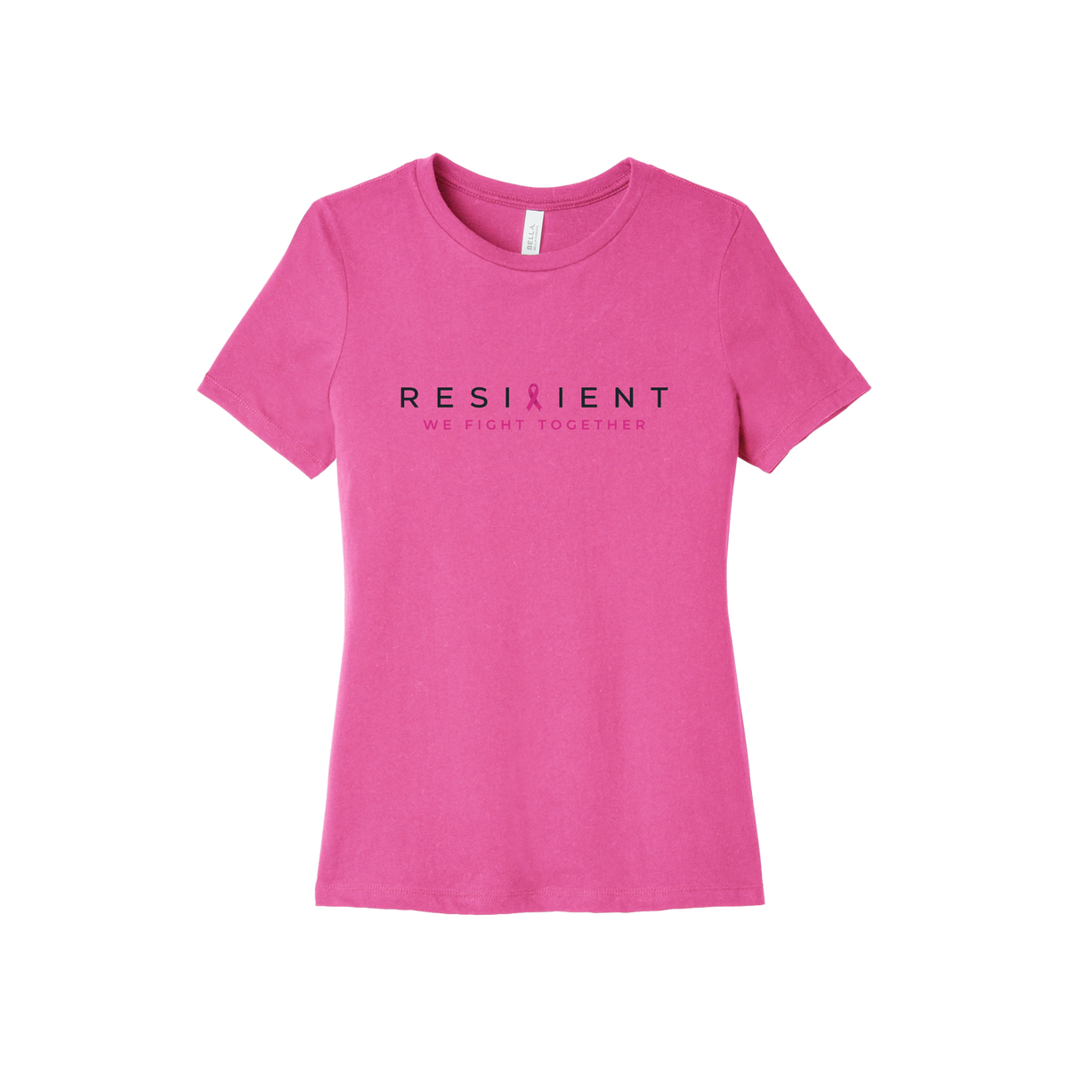We Fight Together women's relaxed tee - Pink