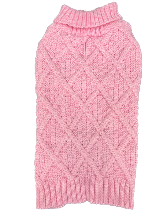 Medium Pink Quilted