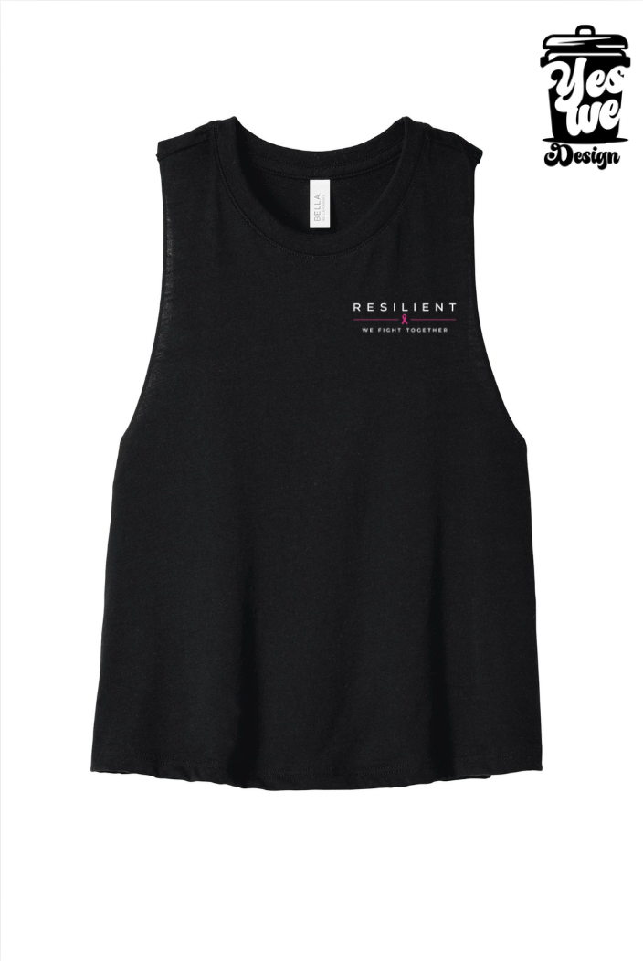 BCA Racerback Crop Tank – Black – RESILIENT