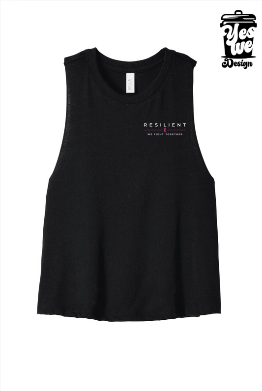 BCA Racerback Crop Tank – Black – RESILIENT