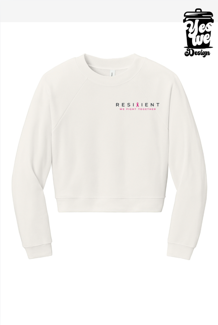 BCA Raglan Pullover Sweatshirt – White – RESILIENT