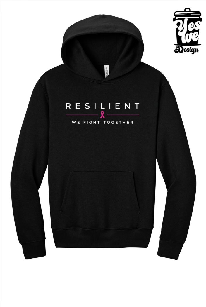 BCA Sponge Fleece Cropped Hoodie – Black – RESILIENT