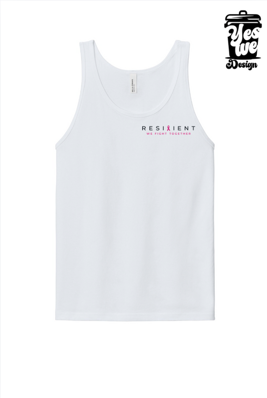 BCA Heather CVC Tank – White – RESILIENT