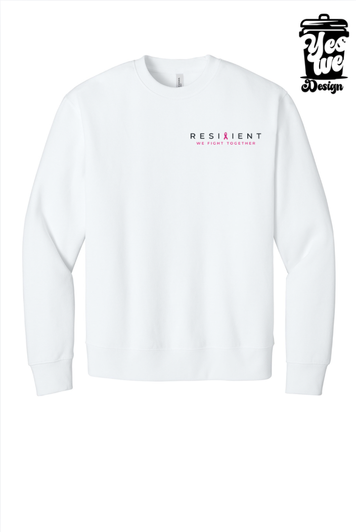 BCA Heavyweight Crewneck – White – RESILIENT
