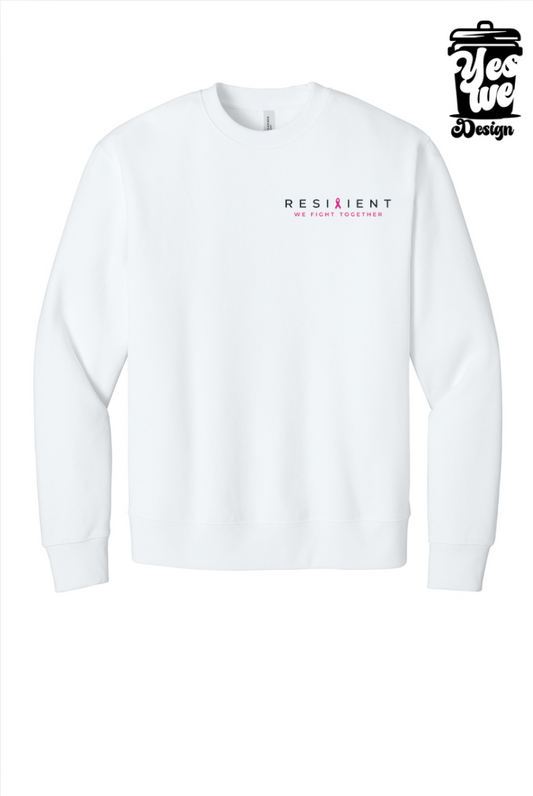 BCA Heavyweight Crewneck – White – RESILIENT
