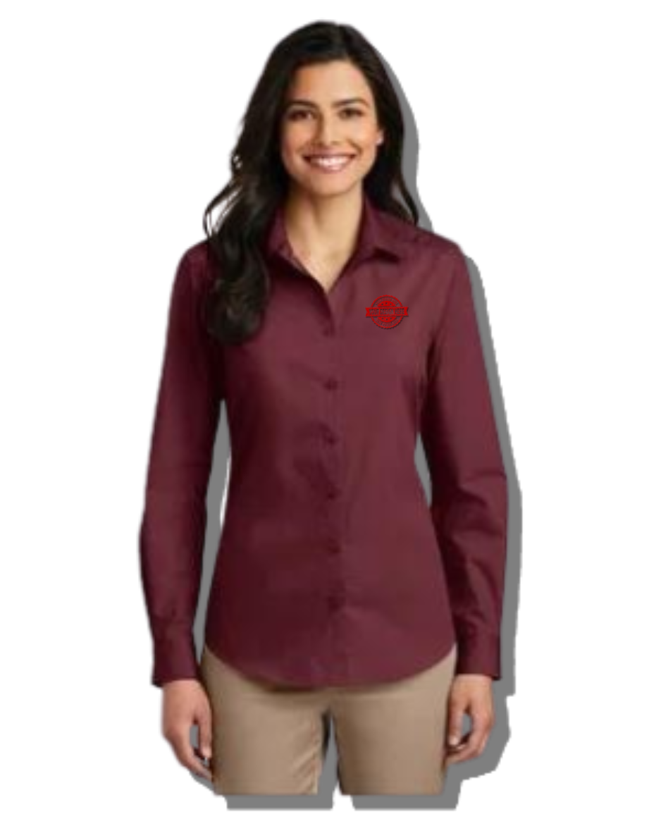 Women's Embroidered Button Down