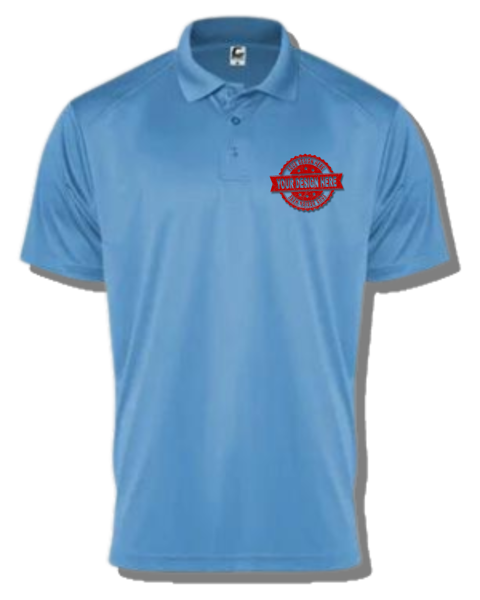 Mens Custom Embroidered Polo