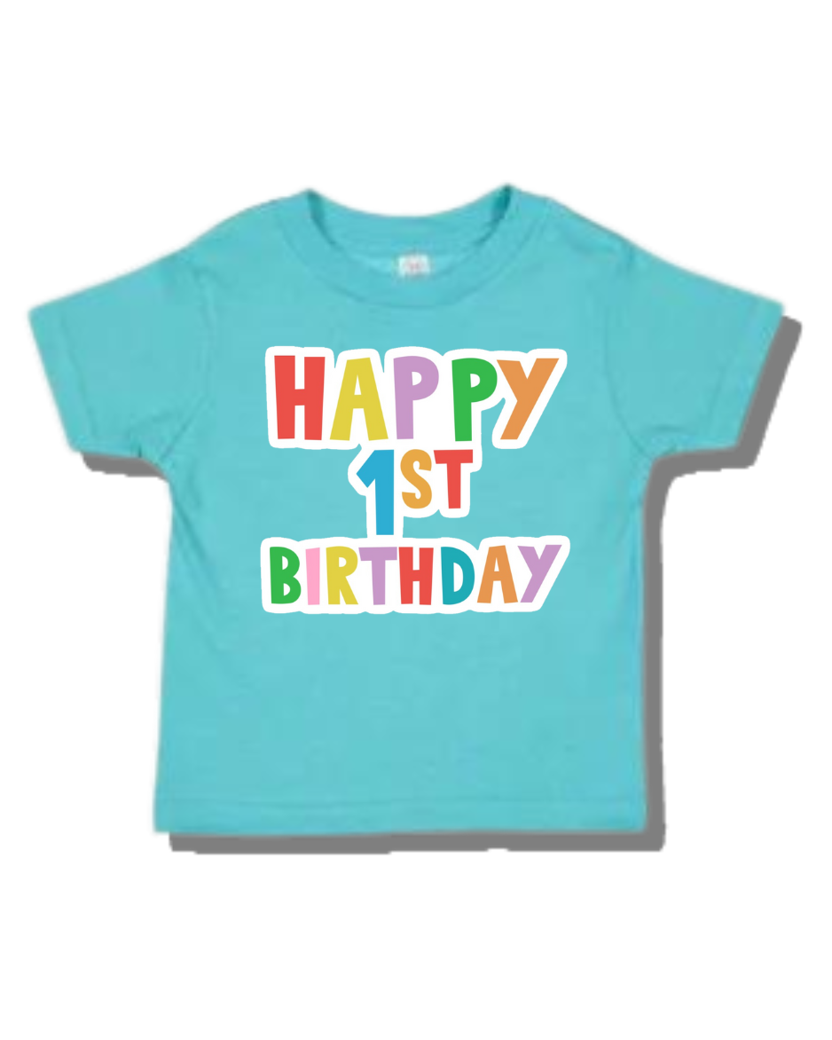 Toddler Custom Birthday Shirts