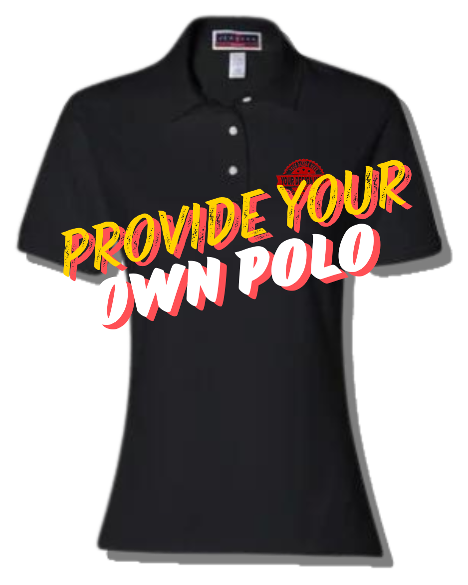 Women's Custom Embroidered Polo